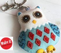 Make an Owl Keychain Ornament Oct. 5 at the Paso Robles Library