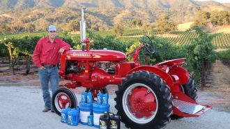 Tyler Schimke, has advanced to compete in the Delo National Tractor Restoration Program in Indianapolis