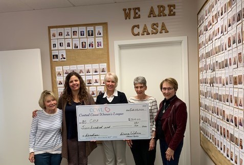 CASA receives donation from Central Coast Women’s League