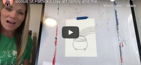 Elementary School teacher Stormy Capalare posting arts and crafts videos for kids