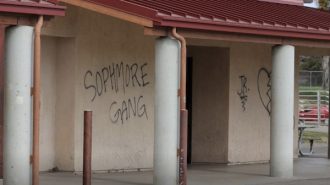 High school campus hit with graffiti