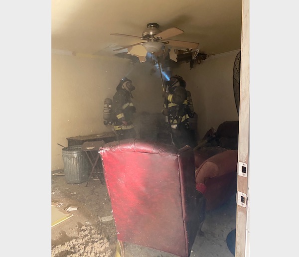 Fire reported at Atascadero residence