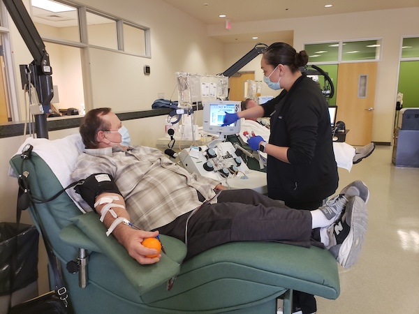 Local blood bank to collect fist 'convalescent plasma' from recovered COVID-19 patient