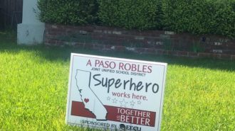 Paso Robles Joint Unified School District recognizes 'superhero' staff