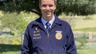 Dean Hill, a student at Templeton High School in San Luis Obispo County, was elected State President