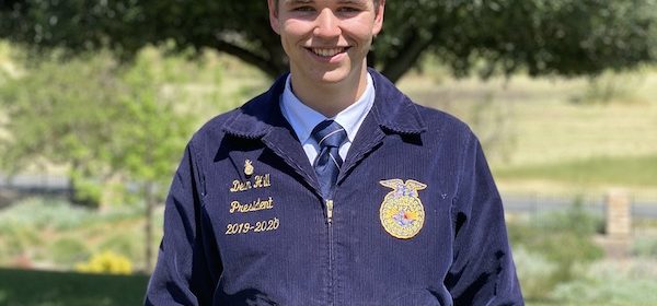 Dean Hill, a student at Templeton High School in San Luis Obispo County, was elected State President