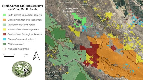 Nearly 20 square miles of land in SLO County designated as 'North Carrizo Ecological Reserve'