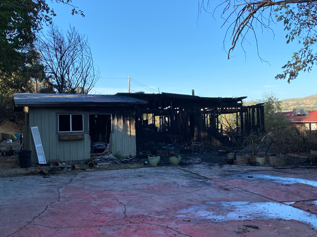 Fire in Paso Robles, CA