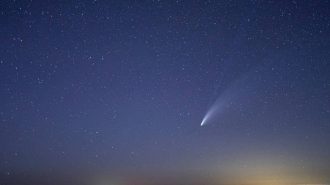 Comet-Neowise paso robles