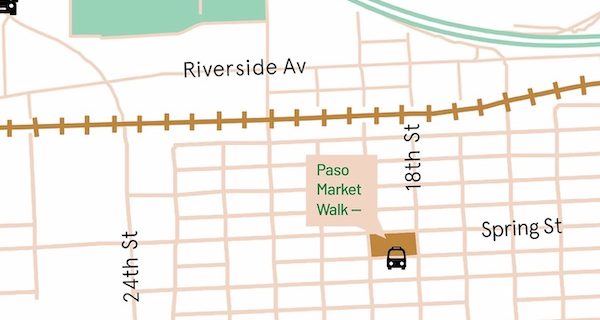 Paso Market Walk to open to the public Aug. 1
