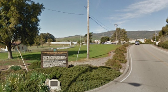 California Men's Colony sign, image from Google Maps.