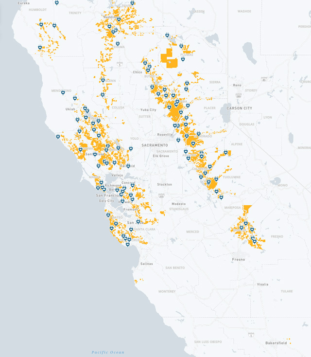 Map-of-planned-PGE-power-outages
