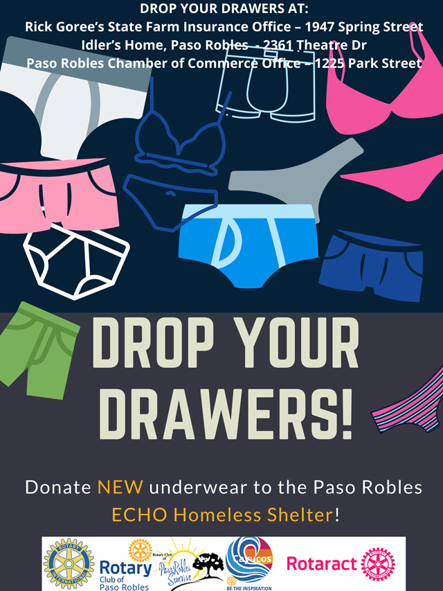 Drop your drawers flyer
