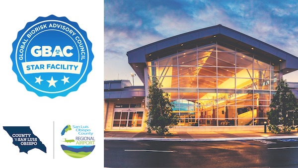 SLO County Regional Airport earns international cleaning and safety accreditation