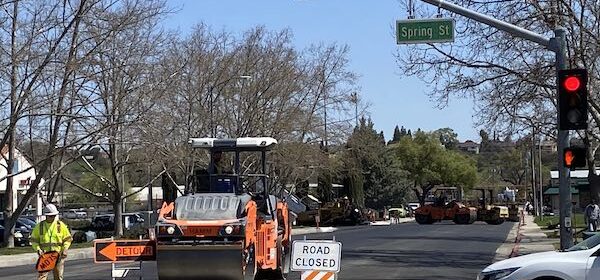 Roadwork continues in south end of Downtown Paso Robles