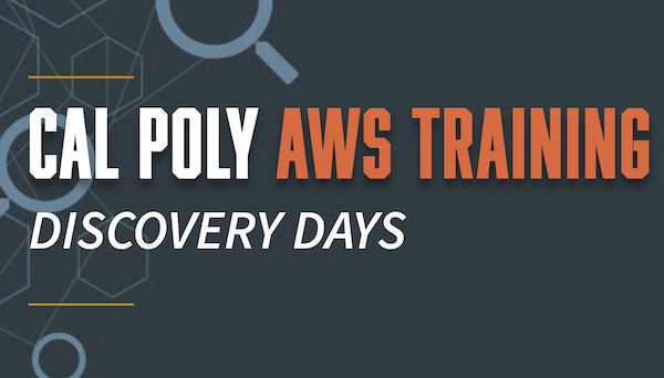 Cal Poly to host Amazon Web Services 'Discovery Days' Apr. 14 and 21