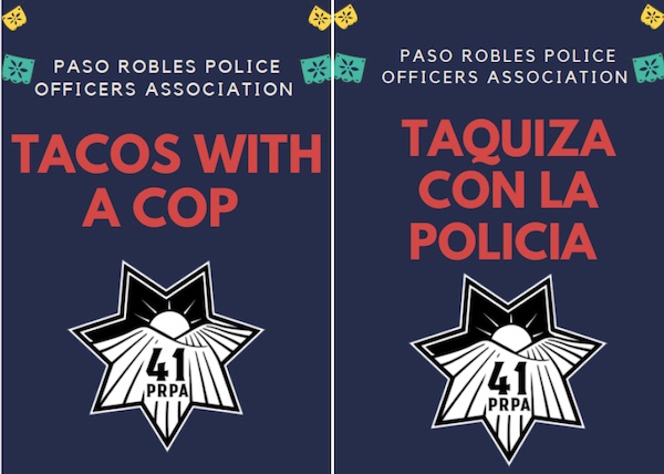 Public invited to have 'Tacos with a Cop' 