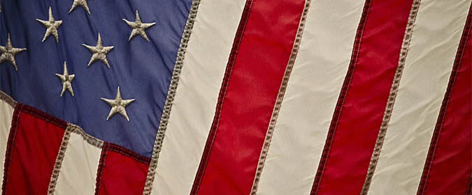 stock photo veteran american flag