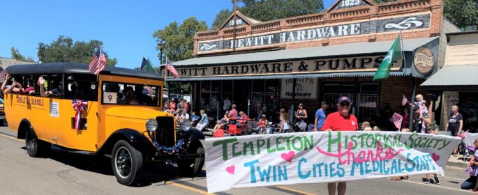 templeton parade honors medical