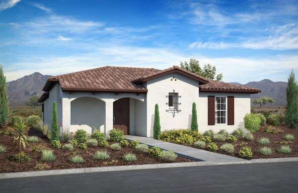 The first tract homes since 2007 under construction in Paso Robles