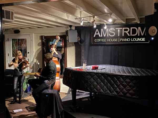Trio Dinica performs at Amstrdm in Paso Robles