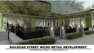 Railroad Street proposed retail development