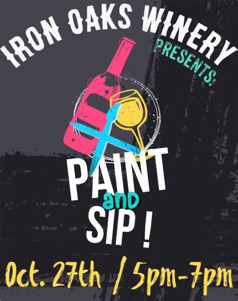 paint and sip at iron oaks