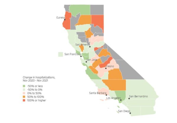 covid cases california