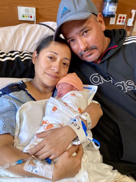 Marian's First Baby and Parents