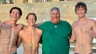 Cuesta Swimmers each win 3 events