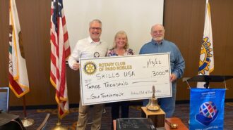 Paso Robles Rotary Club Supports Skills USA