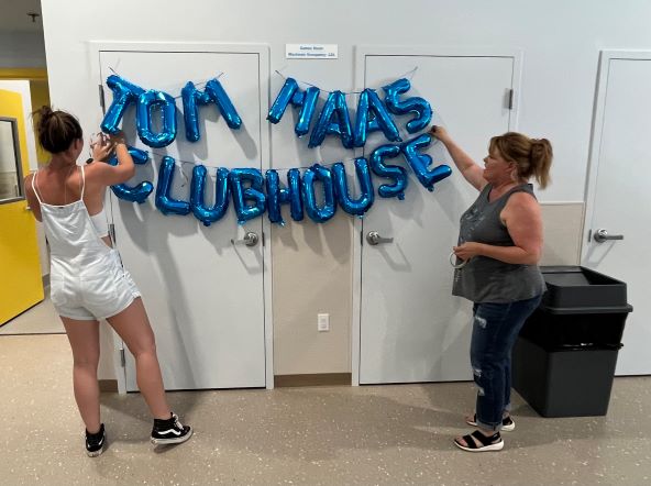 boys and girls club new clubhouse balloons