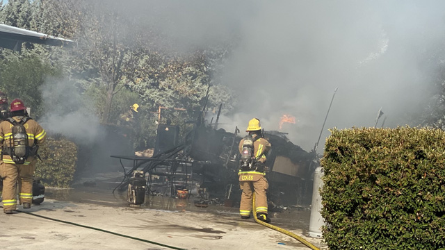 Fire at RV resort in Paso Robles