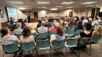 School board candidate forum held at district office