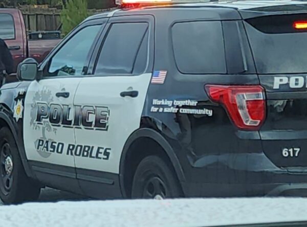 paso robles police car