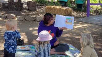 storytime in the gardens