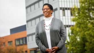 Camille O’Bryant, associate dean for Student Success and Welfare and Issues of Diversity and Inclusion in the College of Science and Mathematics
