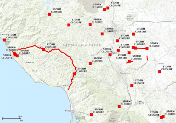 map-of-current-road-closured-in-slo-county