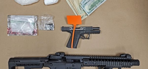 Traffic stop leads to discovery of drugs, weapons