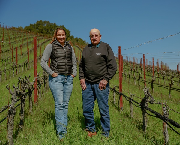 Local vineyard, herder implement mutually beneficial grazing program 