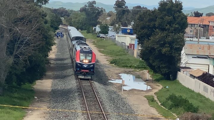 Male pedestrian struck and killed by train in Paso Robles