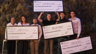Four Cal Poly student entrepreneur teams win $35,000 for startup ideas at annual Innovation Quest