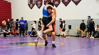 Student athletes compete in Central Coast Middle School Wrestling Championships