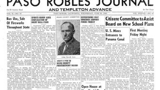 Paso Robles history 1940