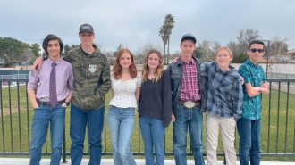 Almond Acres 8th grade class promotes to high school