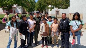School resource police officers continue to support local youth over summer