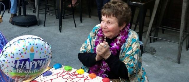 Norma Moye Honored with Impromptu Birthday Bash by Main Street Association