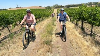 New e-bike vineyard tours offered at Robert Hall Winery