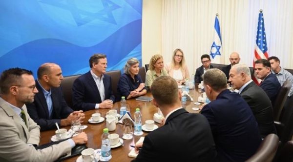 Local congressman flies to Israel to meet prime minister, show support
