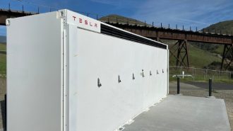 New Tesla battery installed at SLO water treatment plant